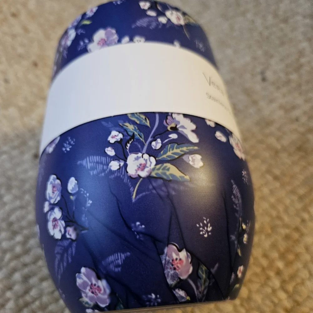 Vera Bradley Stainless Steel Wine Tumbler NWT - Picture 7 of 9